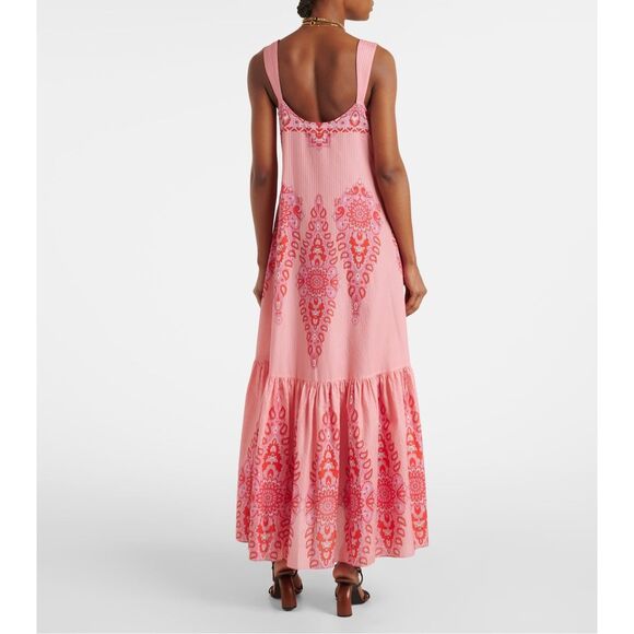 NWT ETRO Printed cotton and silk maxi dress Size IT40/US4 $1390 - Picture 2 of 13